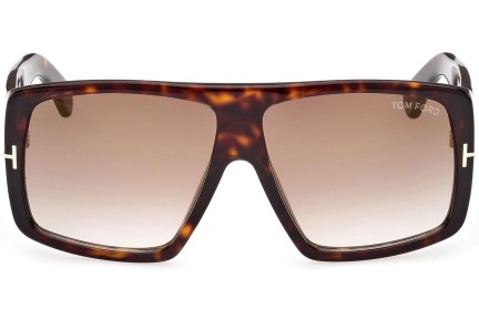 Solglasögon Tom Ford FT1036 52F Fyrkantig Havana