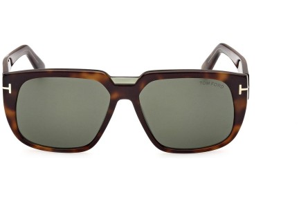 Solglasögon Tom Ford FT1025 56N Fyrkantig Havana