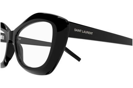 Glasögon Saint Laurent SL68OPT 001 Cat Eye Svart