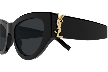 Solglasögon Saint Laurent SLM94 001 Cat Eye Svart