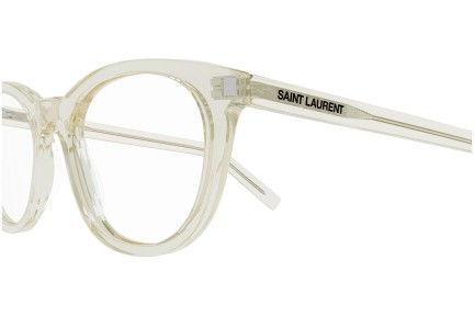 Glasögon Saint Laurent SL471 004 Runda Kristall