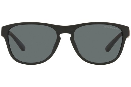 Solglasögon Polo Ralph Lauren PH4180U 537581 Polarized Fyrkantig Svart