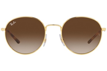 Solglasögon Ray-Ban RB3681 001/13 Runda Guld