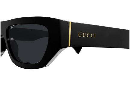 Solglasögon Gucci GG1134S 002 Rektangulära Svart