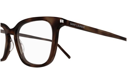 Glasögon Saint Laurent SL479 002 Fyrkantig Havana