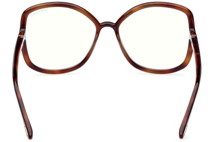 Glasögon Tom Ford FT5845-B 053 Fyrkantig Havana