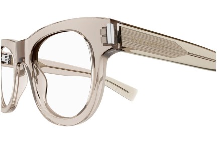 Glasögon Saint Laurent SL571OPT 004 Runda Beige