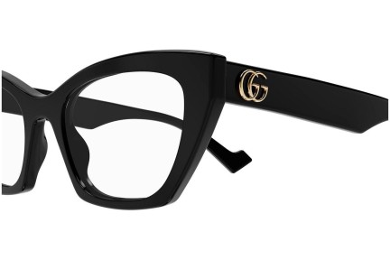 Glasögon Gucci GG1334O 001 Cat Eye Svart