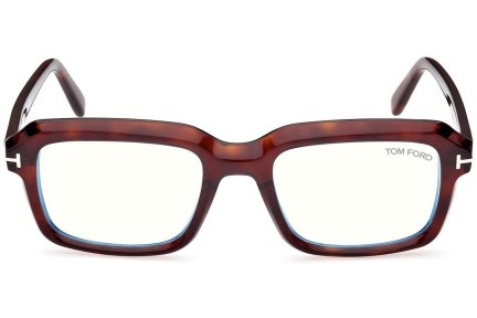 Glasögon Tom Ford FT5888-B 054 Rektangulära Havana