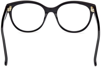 Glasögon Max Mara MM5102 001 Runda Svart