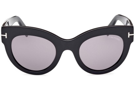 Solglasögon Tom Ford Lucilla FT1063 01C Cat Eye Svart