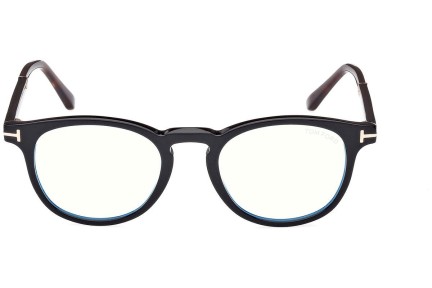 Glasögon Tom Ford FT5891-B 005 Runda Svart