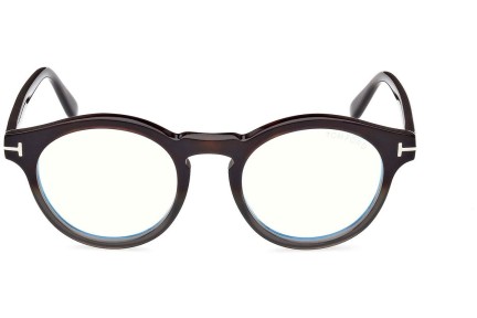 Glasögon Tom Ford FT5887-B 056 Runda Svart