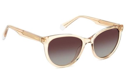 Solglasögon Polaroid PLD4111/S/X HAM/LA Polarized Cat Eye Beige