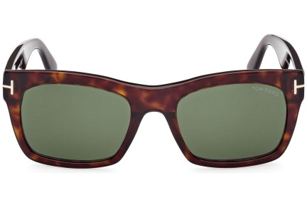 Solglasögon Tom Ford Nico 2 FT1062 52N Fyrkantig Havana