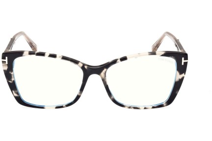 Glasögon Tom Ford FT5893-B 005 Cat Eye Havana