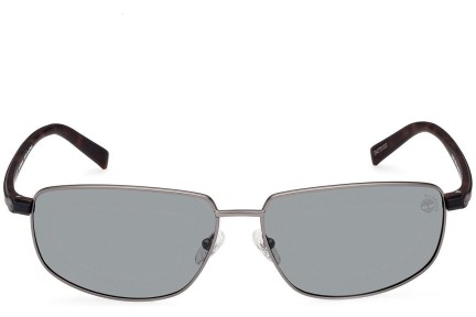 Solglasögon Timberland TB9325 09R Polarized Rektangulära Silver