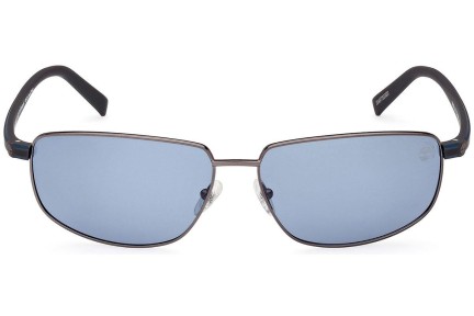 Solglasögon Timberland TB9325 08D Polarized Rektangulära Silver