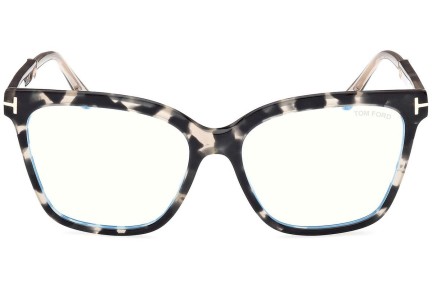 Glasögon Tom Ford FT5892-B 005 Fyrkantig Havana