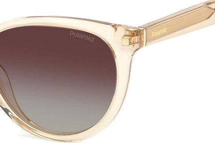 Solglasögon Polaroid PLD4111/S/X HAM/LA Polarized Cat Eye Beige