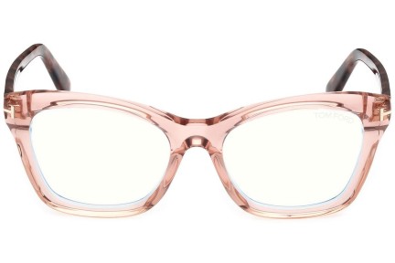 Glasögon Tom Ford FT5909-B 072 Cat Eye Rosa