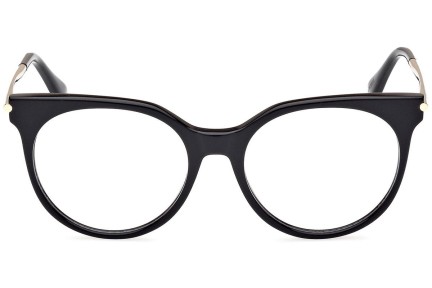 Glasögon Max Mara MM5107 001 Runda Svart