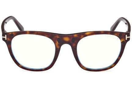 Glasögon Tom Ford FT5895-B 052 Fyrkantig Havana