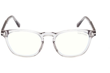 Glasögon Tom Ford FT5890-B 020 Runda Kristall