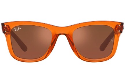 Solglasögon Ray-Ban Wayfarer Reverse RBR0502S 6712GM Fyrkantig Orange