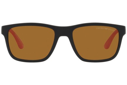 Solglasögon Emporio Armani EK4002 500183 Polarized Fyrkantig Svart