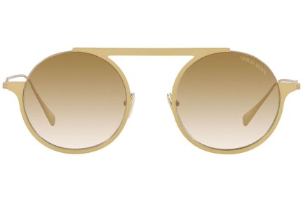 Solglasögon Giorgio Armani AR6146 335013 Runda Guld