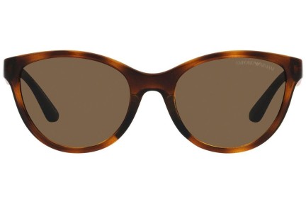 Solglasögon Emporio Armani EK4003 502673 Cat Eye Havana