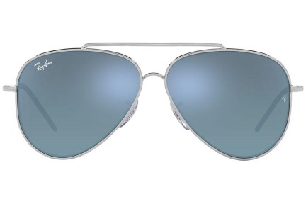 Solglasögon Ray-Ban Aviator Reverse RBR0101S 003/GA Pilot Silver