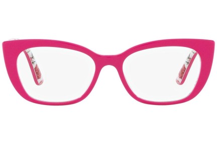 Glasögon Dolce & Gabbana DX3357 3408 Cat Eye Rosa