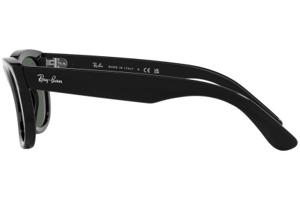 Solglasögon Ray-Ban Wayfarer Reverse RBR0502S 6677VR Fyrkantig Svart