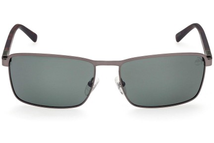 Solglasögon Timberland TB9272 07R Polarized Rektangulära Grå