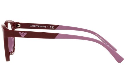 Glasögon Emporio Armani EA3204 5077 Cat Eye Röd