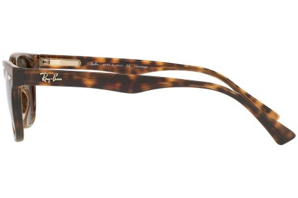 Solglasögon Ray-Ban RB4140 710/58 Polarized Rektangulära Havana