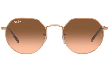 Solglasögon Ray-Ban Jack RB3565 9035A5 Runda Brun