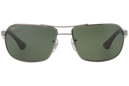 Solglasögon Ray-Ban RB3492 004/58 Polarized Pilot Silver