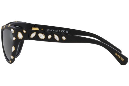 Solglasögon Swarovski SK6007 1020/1 Cat Eye Svart