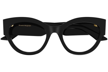 Glasögon Alexander McQueen AM0435O 001 Cat Eye Svart