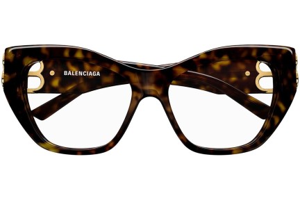 Glasögon Balenciaga BB0312O 002 Cat Eye Havana