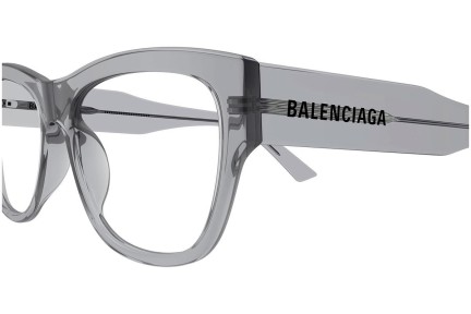 Glasögon Balenciaga BB0309O 005 Rektangulära Grå