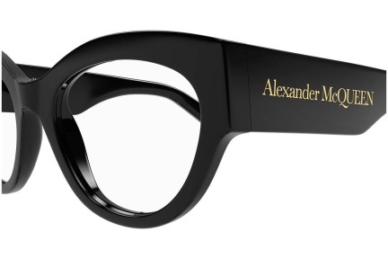 Glasögon Alexander McQueen AM0435O 001 Cat Eye Svart