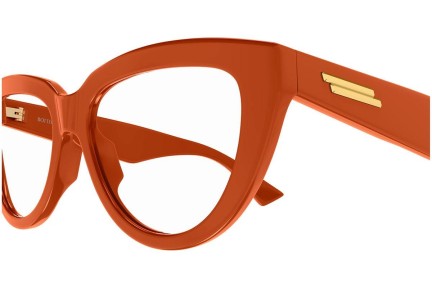 Glasögon Bottega Veneta BV1259O 004 Special Orange