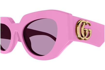 Solglasögon Gucci GG1421S 004 Cat Eye Rosa