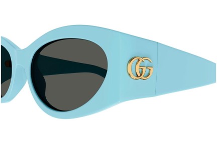 Solglasögon Gucci GG1401S 004 Cat Eye Blå