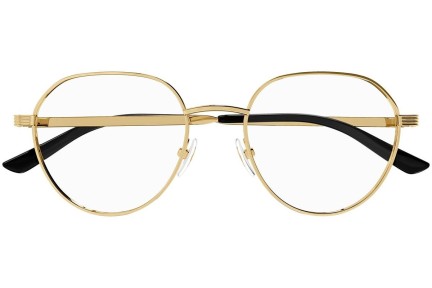 Glasögon Gucci GG1458O 001 Runda Guld