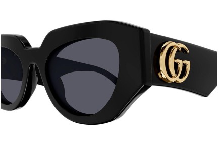 Solglasögon Gucci GG1421S 001 Cat Eye Svart